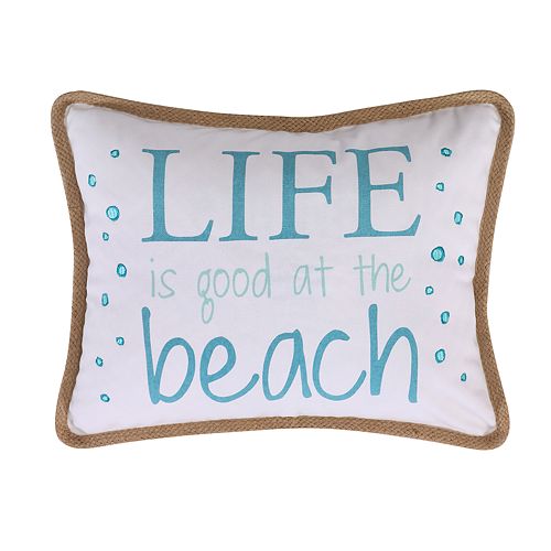 Levtex Nadador Life Is Good Throw Pillow