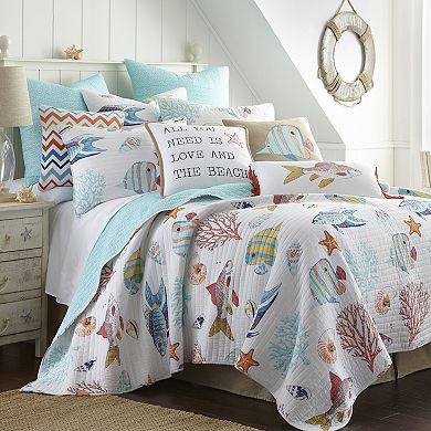 Levtex Home Nadador Fish Oblong Throw Pillow