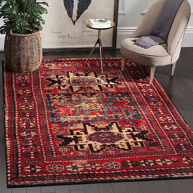 Safavieh Vintage Hamadan Sandor Framed Medallion Rug