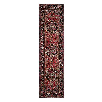 Safavieh Vintage Hamadan Thoros Framed Medallion Rug