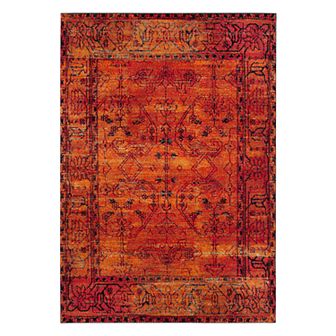 Safavieh Vintage Hamadan Jory Framed Floral Rug