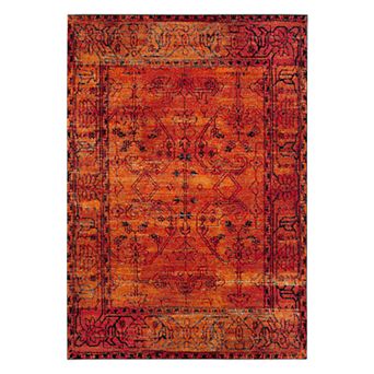 Safavieh Vintage Hamadan Jory Framed Floral Rug