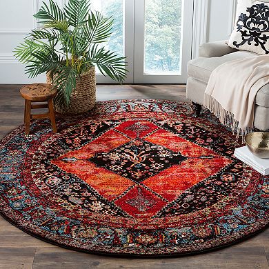 Safavieh Vintage Hamadan Aemon Framed Medallion Rug