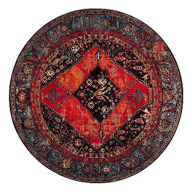 Safavieh Vintage Hamadan Aemon Framed Medallion Rug