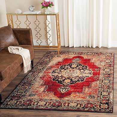 Safavieh Vintage Hamadan Jeyne Framed Medallion Rug