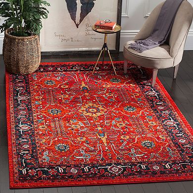 Safavieh Vintage Hamadan Loras Framed Floral Rug