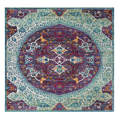 Safavieh Sutton Hallam Framed Floral Rug