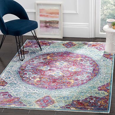 Safavieh Sutton Hallam Framed Floral Rug
