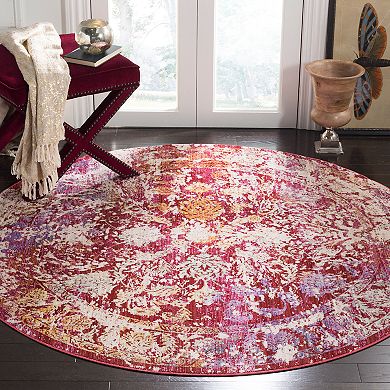 Safavieh Sutton Chapel Framed Floral Rug