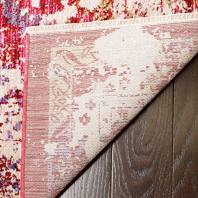 Safavieh Sutton Chapel Framed Floral Rug