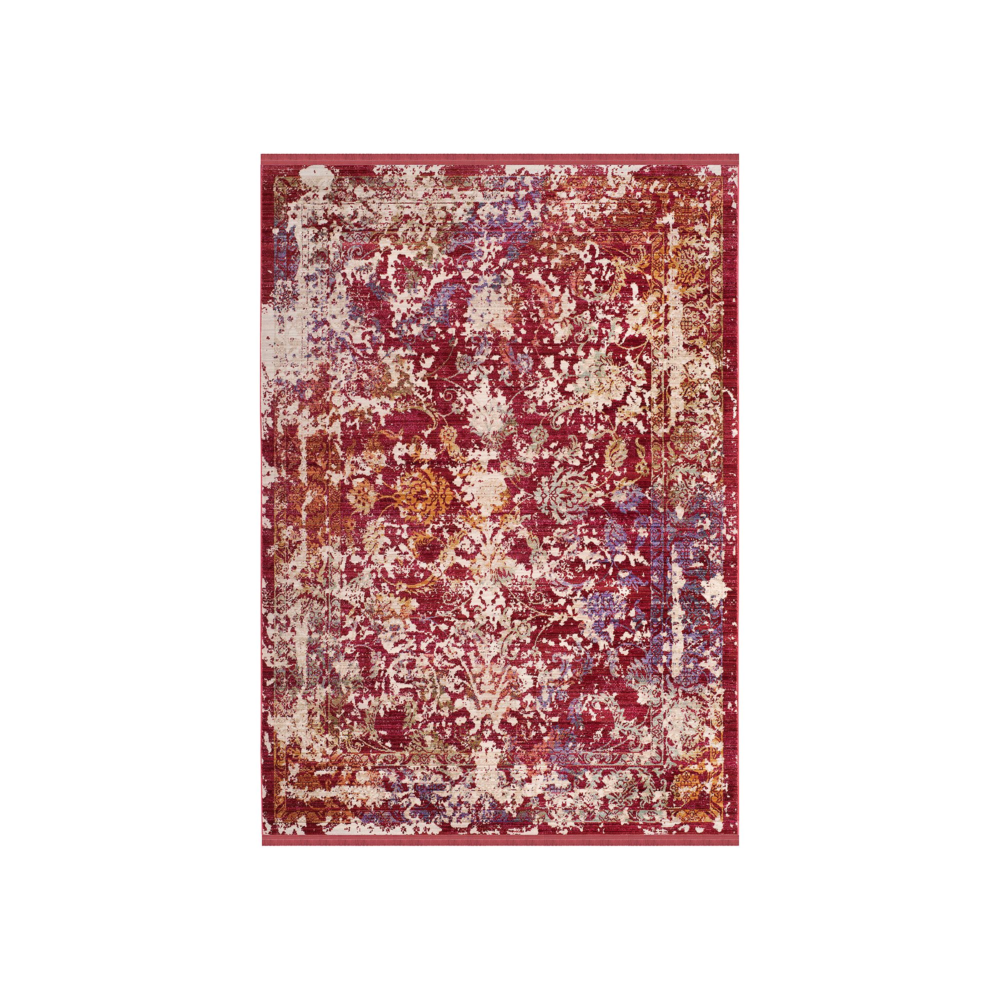 Safavieh Sutton Chapel Framed Floral Rug, Pink Ivory