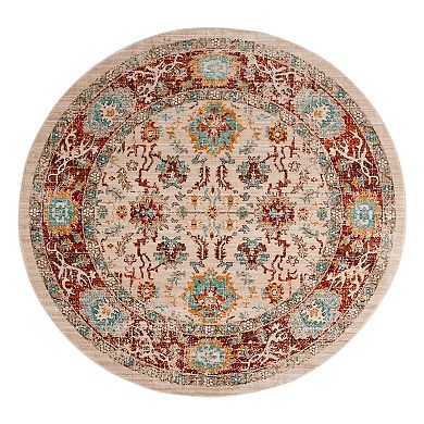 Safavieh Sutton Watling Framed Floral Rug