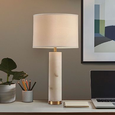 Madison Park Prague Alabaster Table Lamp
