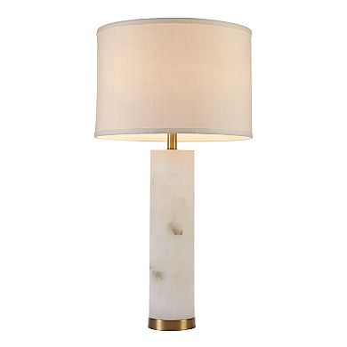 Madison Park Prague Alabaster Table Lamp