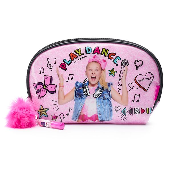 Girls 5 12 Jojo Siwa Cosmetics Bag Lip Gloss Set
