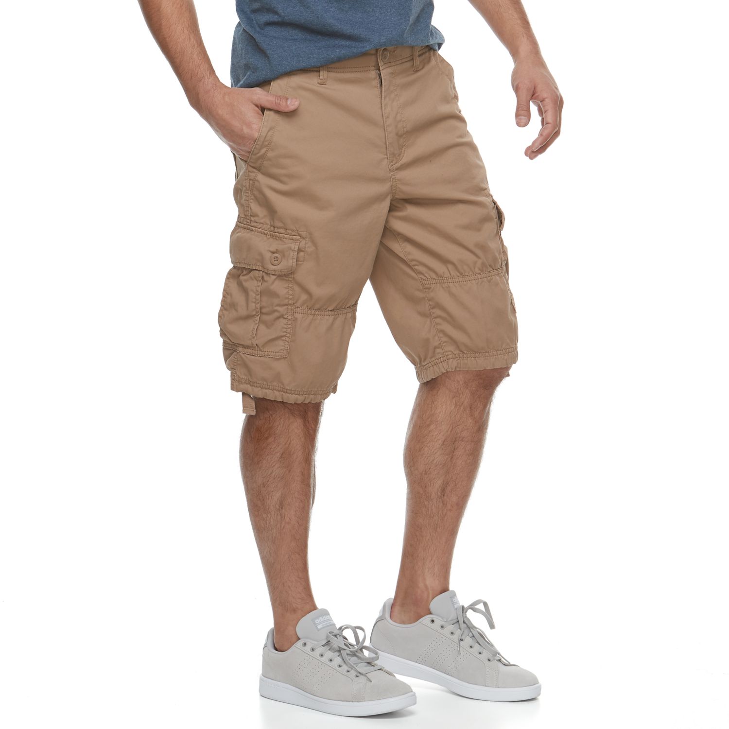 MaxFlex Twill Cargo Shorts