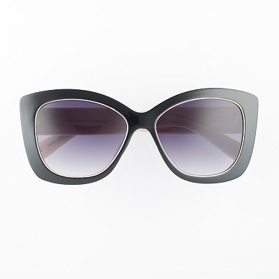 LC Lauren Conrad Black Cat-Eye Sunglasses with Tapered Frames LC Lauren Conrad Chic Black Cat-Eye | Mercari main image 4