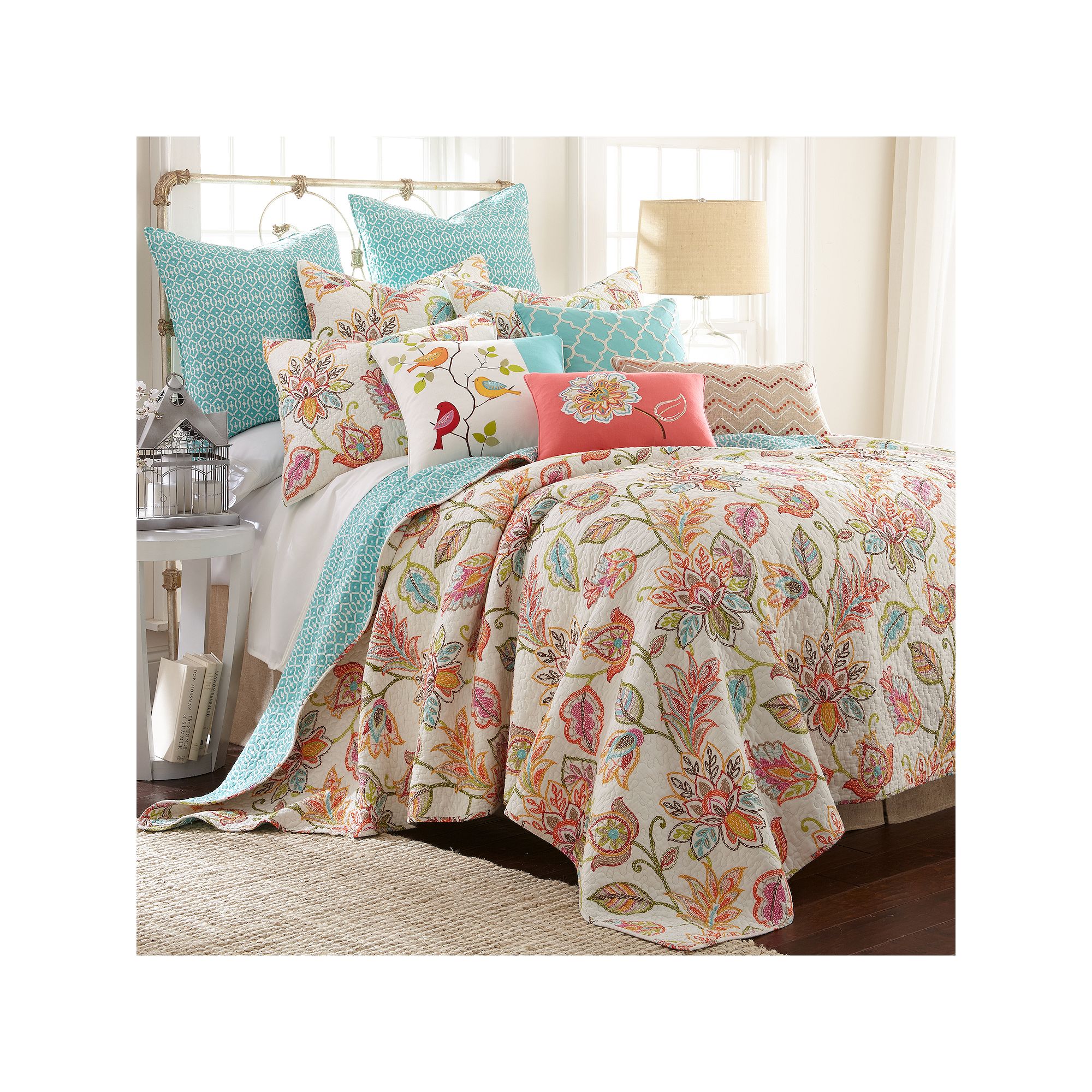 Levtex Home Judith Quilt Set, Multi