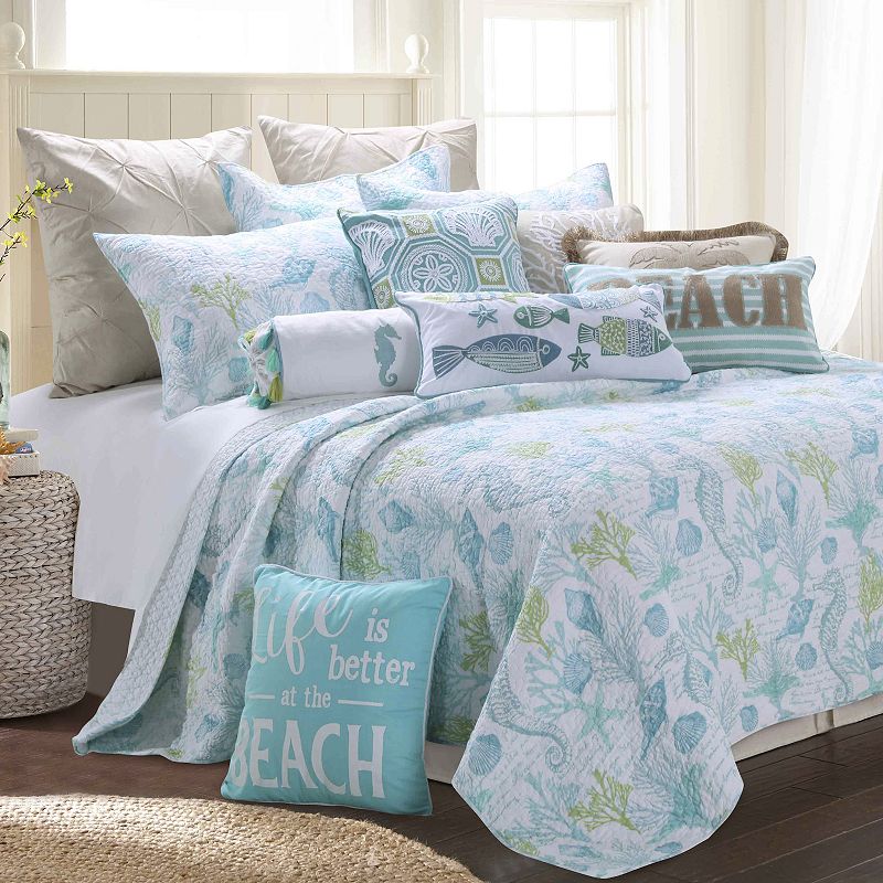 51002141 Levtex Home Camarillo Quilt Set, Blue, Twin sku 51002141