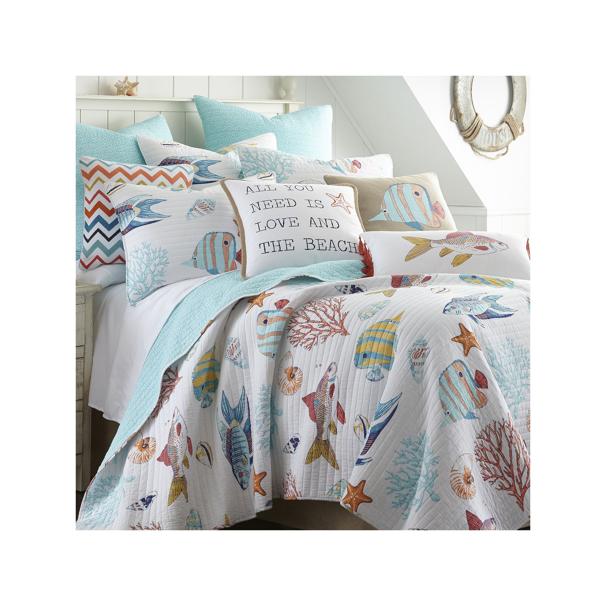 Levtex Home Nadador Quilt Set, Multi