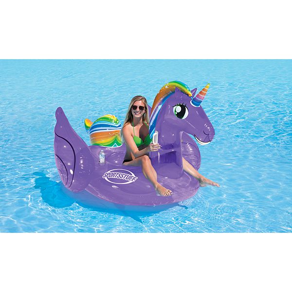 inflatable unicorn ride