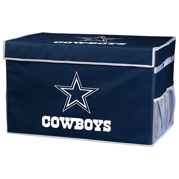 Franklin Sports Dallas Cowboys Large Collapsible Footlocker Storage Bin