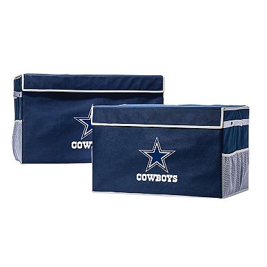 Franklin Sports Dallas Cowboys Large Collapsible Footlocker Storage Bin