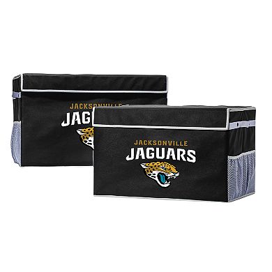 Franklin Sports Jacksonville Jaguars Large Collapsible Footlocker Storage Bin