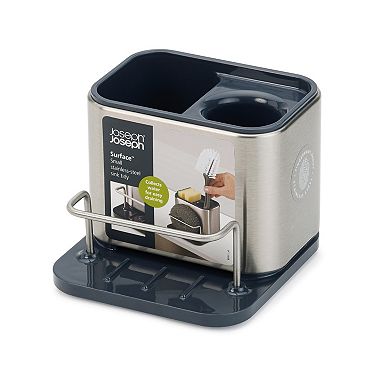 Joseph Joseph Surface Stainless Steel Compact Sink Tidy