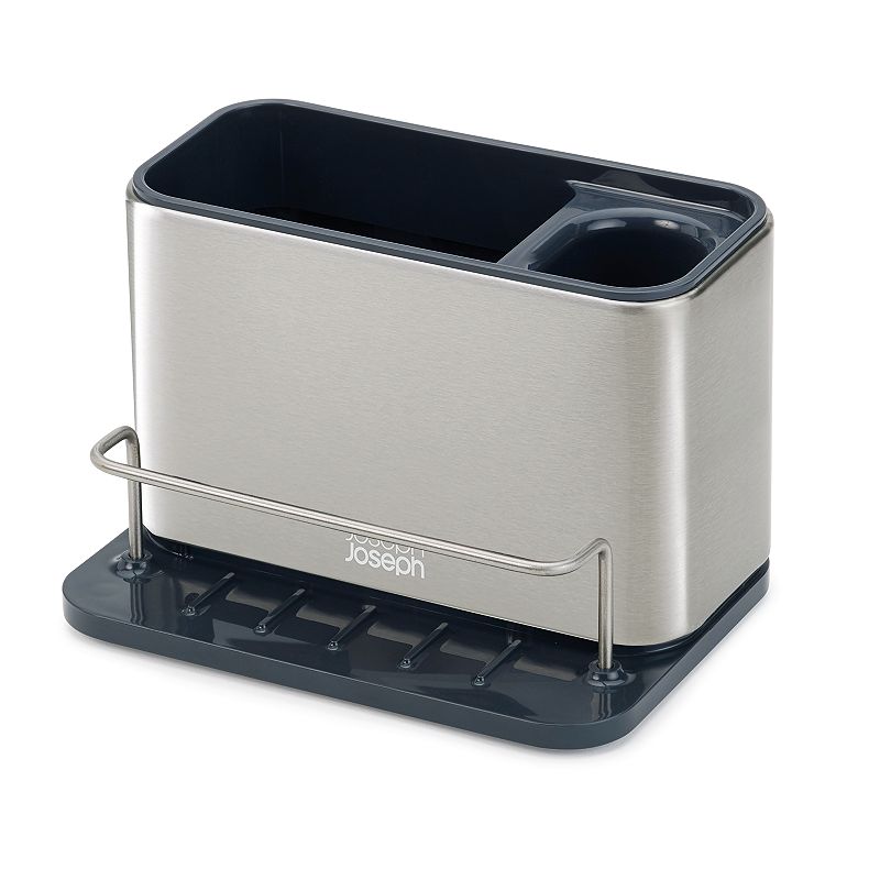 Joseph Joseph Surface Stainless Steel Sink Tidy, Black