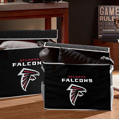 Franklin Sports Atlanta Falcons Small Collapsible Footlocker Storage Bin