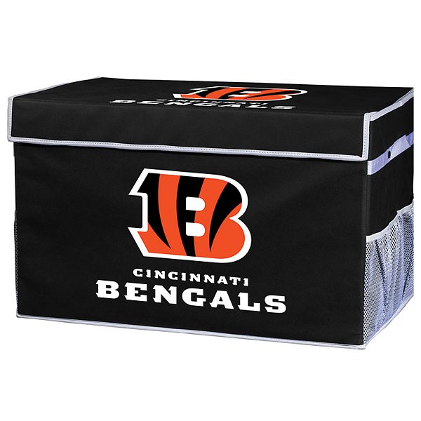 Franklin Sports Cincinnati Bengals Small Collapsible Footlocker Storage Bin