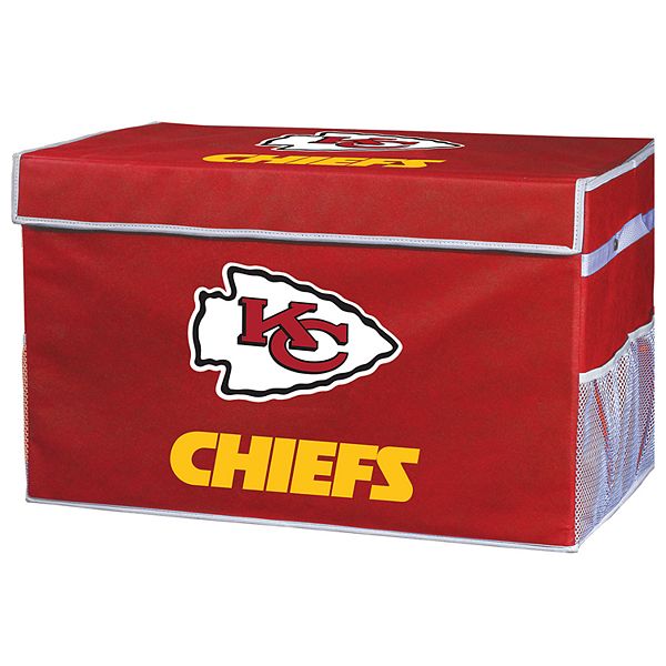 Franklin Sports Kansas City Chiefs Small Collapsible Footlocker Storage Bin
