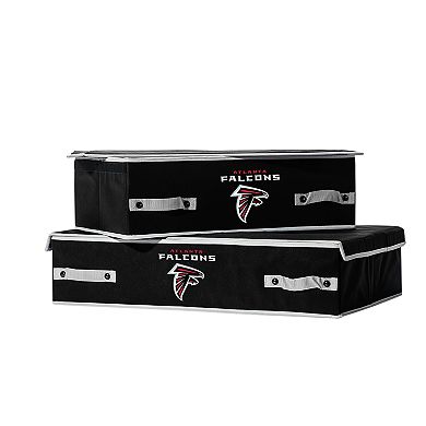 Franklin Sports Atlanta Falcons Large Under-the-Bed Storage Bin