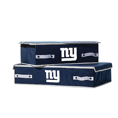 Franklin Sports New York Giants Large Under-the-Bed Storage Bin