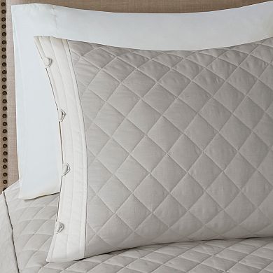 Madison Park Levine 4-piece Tailored Bedspread Set