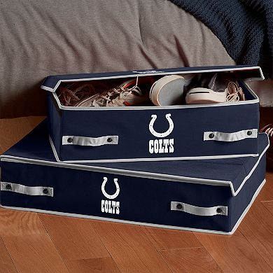Franklin Sports Indianapolis Colts Large Under-the-Bed Storage Bin