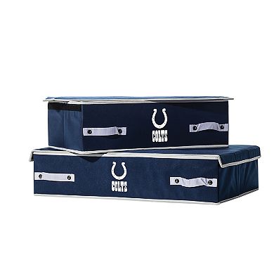 Franklin Sports Indianapolis Colts Large Under-the-Bed Storage Bin