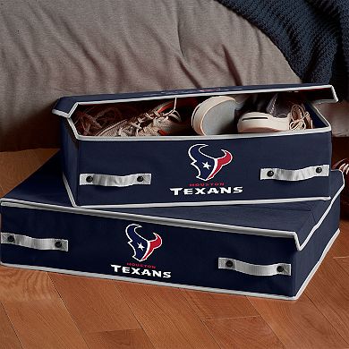 Franklin Sports Houston Texans Large Under-the-Bed Storage Bin