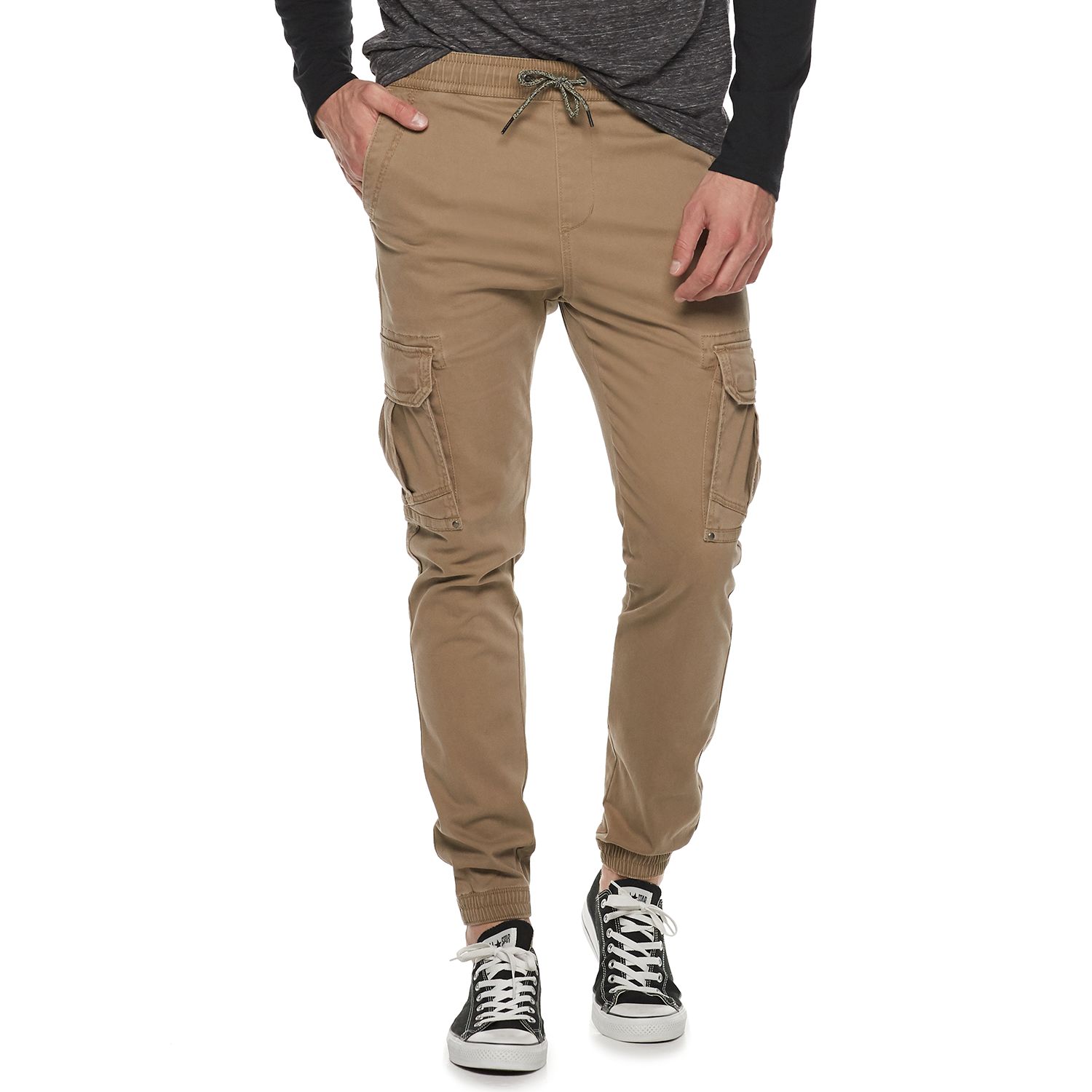 big and tall cargo joggers