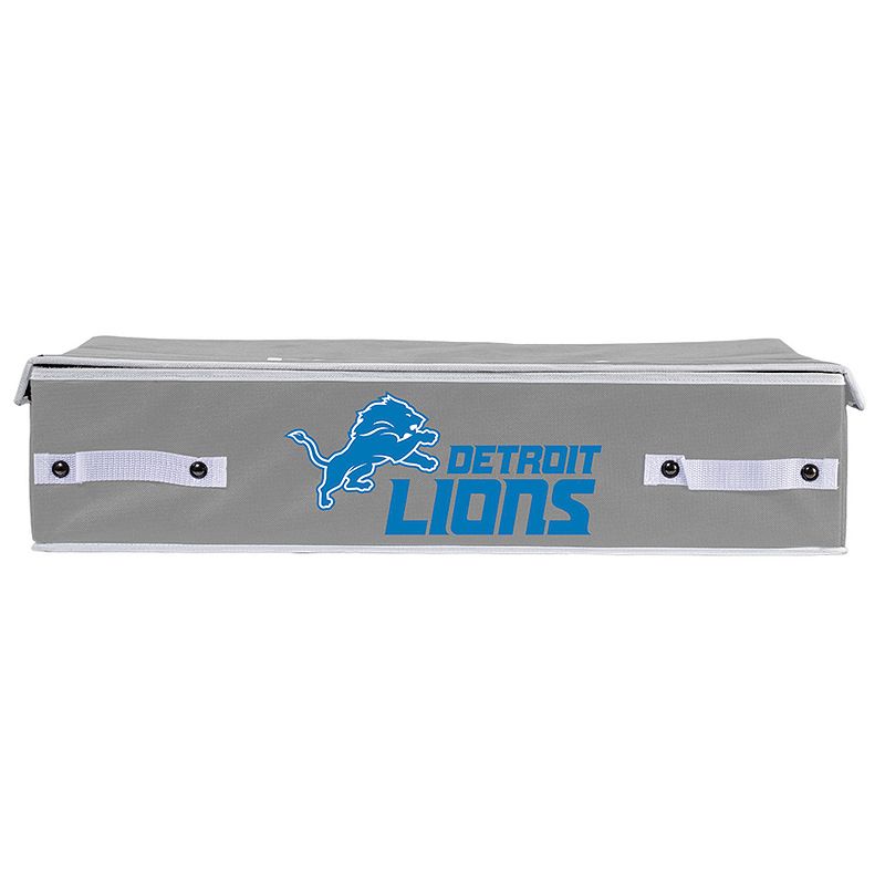 Franklin Sports Detroit Lions Small Under-the-Bed Storage Bin, Team