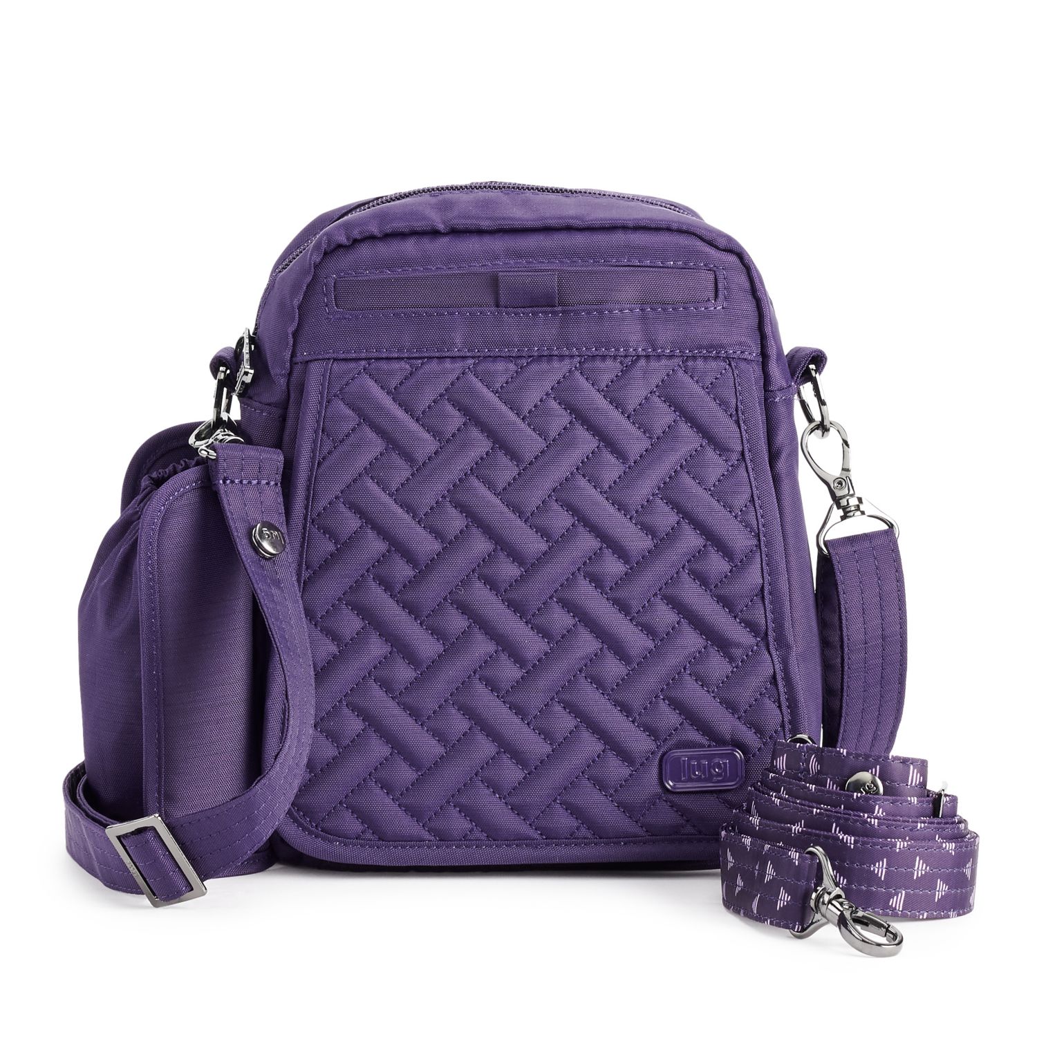 lug crossbody flapper