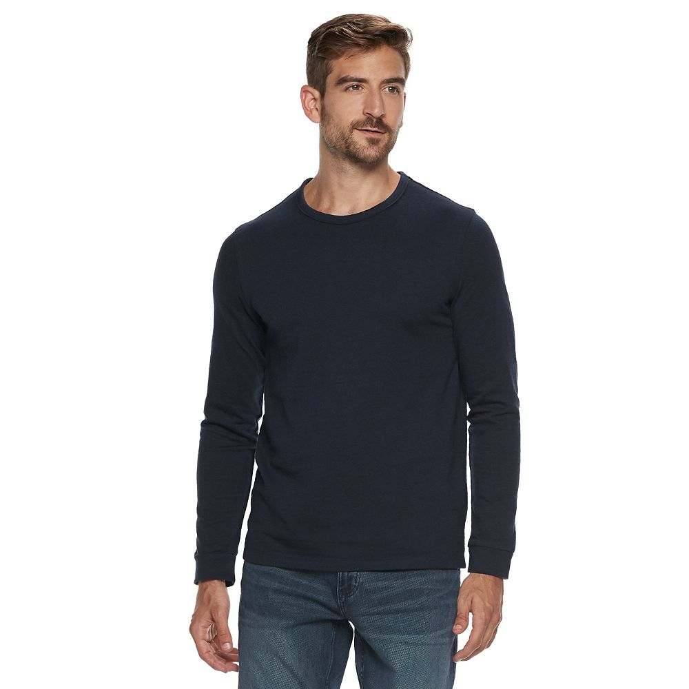 Men's Marc Anthony Slim-Fit Knit Terry Crewneck Tee