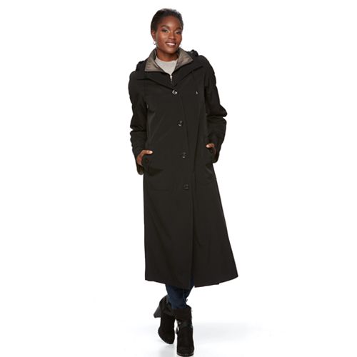 Women's Gallery Long Rain Coat