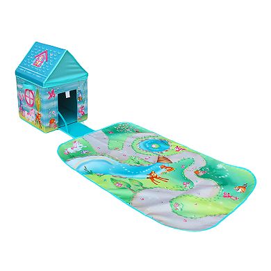 Fun2Give Pop-it-up Enchanted Forest Play Box with Play Mat & Coloring Set