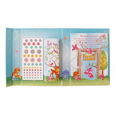 Fun2Give Pop-it-up Enchanted Forest Play Box with Play Mat & Coloring Set