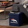 Franklin Sports Denver Broncos Storage Ottoman with Detachable Lid