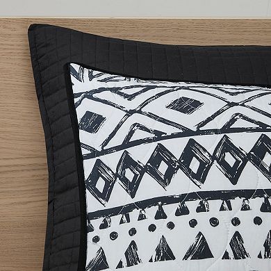 Urban Habitat Cora 7-Piece Cotton Quilt Set with Shams and Decorative Pillows