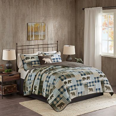 Woolrich Twin Falls Oversized Quilt Set