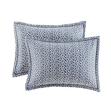 Urban Habitat Aria 7-piece Reversible Cotton Quilt Set with Shams and Decorative Pillows